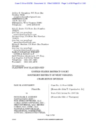 Case 2:19-Cv-00236 Document 14 Filed 04/09/19 Page 1 of 59 Pageid #: 150