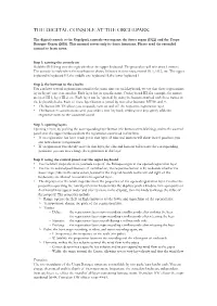 Digital Console Short Manual.Pages