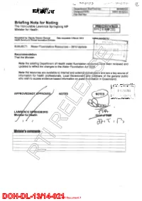 DOH-DL-13/14-021RTI Document 1 RTI RELEASE