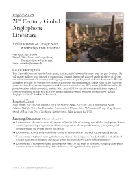 ENGL 6115 Syllabus SSII 2020