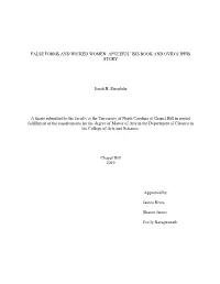 False Forms and Wicked Women: Apuleius' Isis Book and Ovid's Iphis