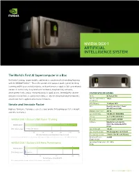 The NVIDIA DGX-1 Deep Learning System