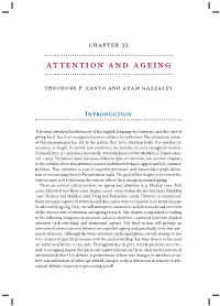 Attention and Ageing