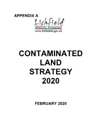 Contaminated Land Strategy 2020