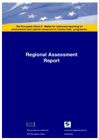 Regional Assessment Report