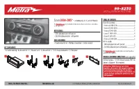 99-8230 Installation Instructions
