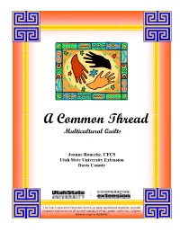 A Common Thread Multicultural Quilts