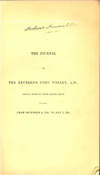 2.6.2 Journal Extract (Oct. 1743