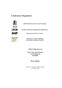 Active Noise Control, Applications of Smart Materials and Structures, As Well As the Modelling of Active Noise and Vibration Reduction Systems