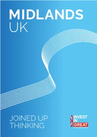 Joined up Thinking Midlands Joined Together U K 2017