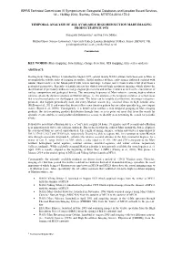 Mars Mapping, Data Mining, Change Detection, GIS Mapping, Time Series Analysis
