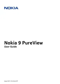 Nokia 9 Pureview User Guide