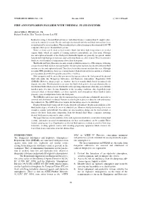 Paper 13. Fire and Explosion Hazards with Thermal Fluid Systems Alison