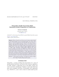 Dissociation and the Unconscious Mind: Nineteenth-Century Perspectives on Mediumship