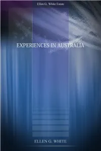 Experiences in Australia - by Ellen G