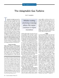 The Adaptable Gas Turbine