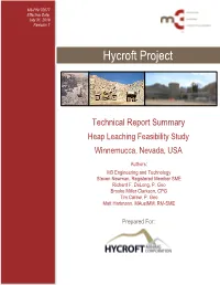 Recent Technical Report Summary