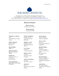 Board of Trustees
