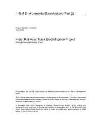 (Part 2) India: Railways Track Electrification Project