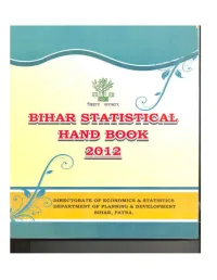 Bihar Statistical Hand Book 2012.Pdf