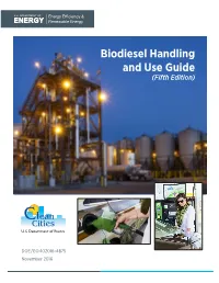 Biodiesel Handling and Use Guide (Fifth Edition)