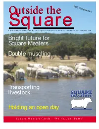 Bright Future for Square Meaters Double Muscling