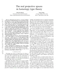 The Real Projective Spaces in Homotopy Type Theory