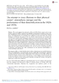 'An Attempt to Trace Illusions to Their Physical Causes': Atmospheric