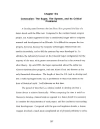 Chapter Six Conclusion: the Super, the System, and Its Critical Problems