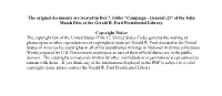 Campaign - General (2)” of the John Marsh Files at the Gerald R