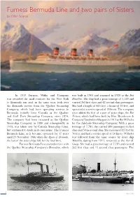 Furness Bermuda Line and Two Pairs of Sisters by Allen Soares