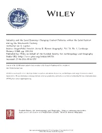 Changing Contact Patterns Within the Luleå District During the Nineteenth Century Author(S): Ian G