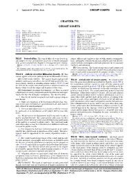 Chapter 753 Circuit Courts