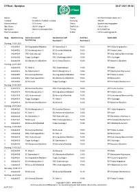 Dfbnet - Spielplan 26.07.2021 09:06