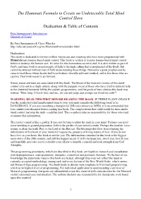 Illuminati Formula to Create a Mind Control Slave