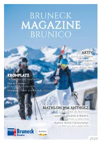 2020 Aktiv Kronplatz – Biathlon Wm Antholz