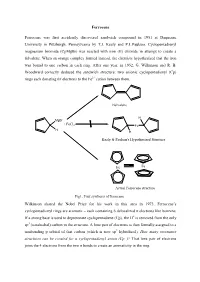 A Qualitative Molecular Orbital Diagram for Ferrocene