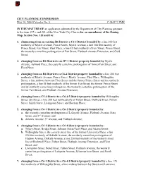 C040171ZMK -- Downtown Brooklyn Development; Amendment to the Zoning Map Sections 12D And