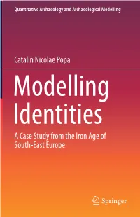 Catalin Nicolae Popa a Case Study from the Iron Age of South-East