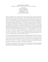 “Discovering Neptune” – Critical Rationalism And
