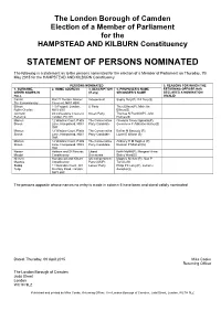 &lt;Election Title&gt;