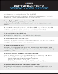Guest Fulfillment Center Frequently Asked Questions