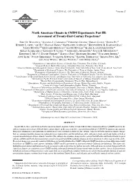 North American Climate in CMIP5 Experiments: Part III: Assessment of Twenty-First-Century Projections*