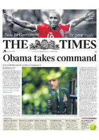 Obama Takes Command