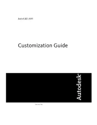 Autocad 2011 Customization Guide