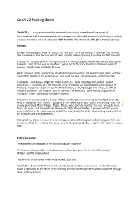 Catch‐22 Reading Guide
