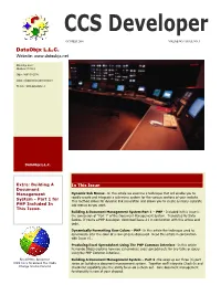 CCS Developer Magazine