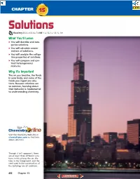 Chapter 15: Solutions