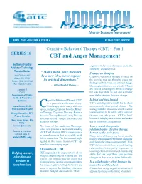 Cognitive-Behavioral Therapy