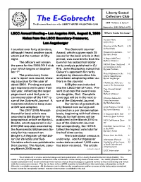 E-Gobrecht Volume 5, Issue 9